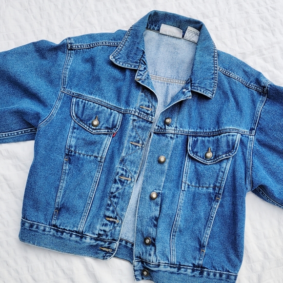 Vintage Mid Wash Denim Jacket - Picture 2 of 6